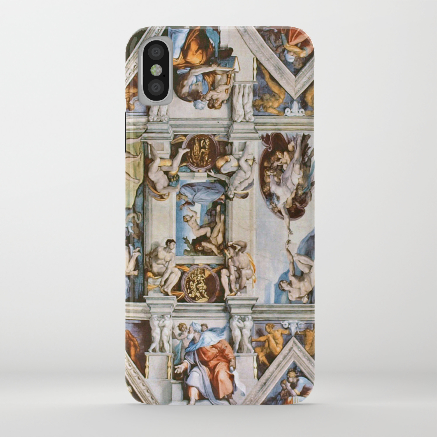 Sistine Chapel Ceiling Michelangelo Iphone Case By Historystuff