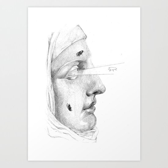 Too deaf, dumb, and blind... Art Print