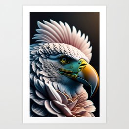 The Beautiful Eagle Art Print