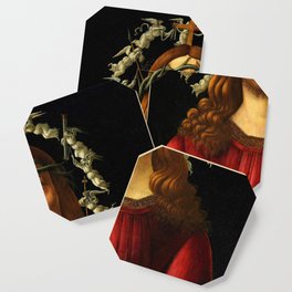The Man of Sorrows by Sandro Botticelli Coaster