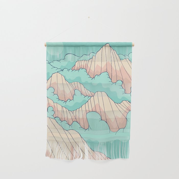 Peaks of the forest Wall Hanging