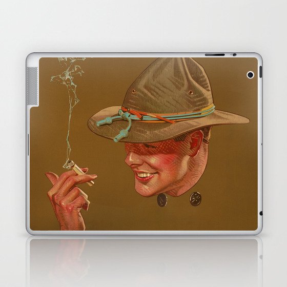 Chesterfield Cigarettes 10 Cents, Mild? Sure and Yet They Satisfy by Joseph Christian Leyendecker Laptop & iPad Skin