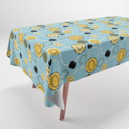 Vintage Abstract Kiwi Pattern Tablecloth