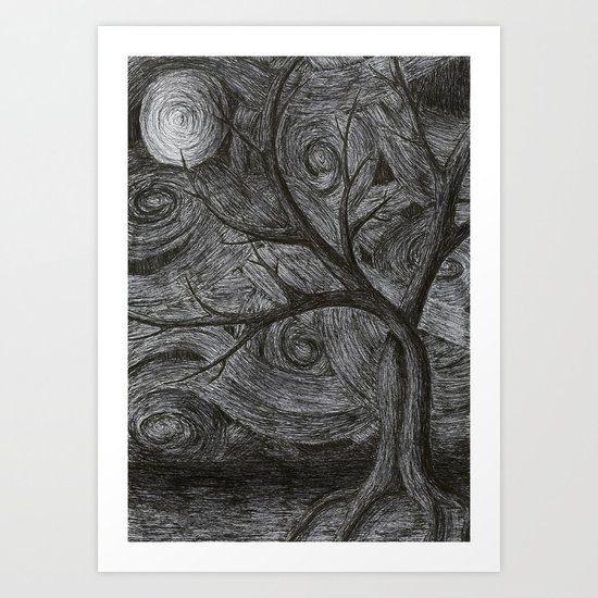 Night Art Print