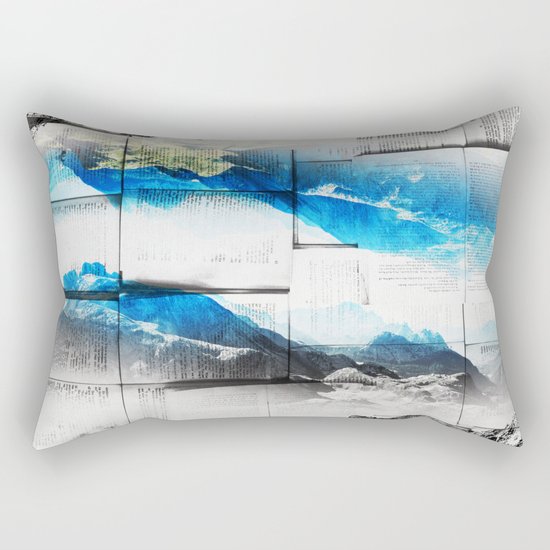 Reading is dreaming with open eyes Rectangular Pillow