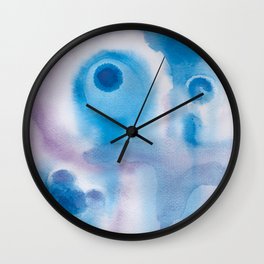 "Blue-Eyed Sun" Original Artwork by DGS Wall Clock