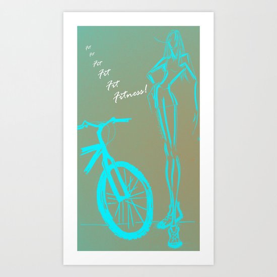 FIT ♥ Art Print