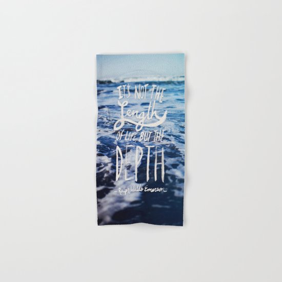 Depth x Ocean Hand & Bath Towel