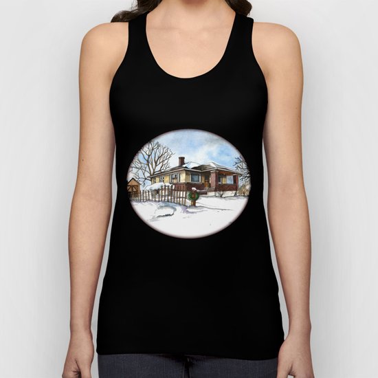 A Bungalow in the Country Unisex Tank Top