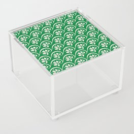 Green Flower Acrylic Box