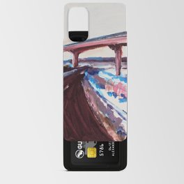 Oil painting inspired road trip Android Card Case