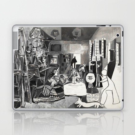 PIcasso The Maids Of Honor, Las Meninas, after Velázquez, 1957 Artwork Reproduction, Tshirts, Laptop & iPad Skin