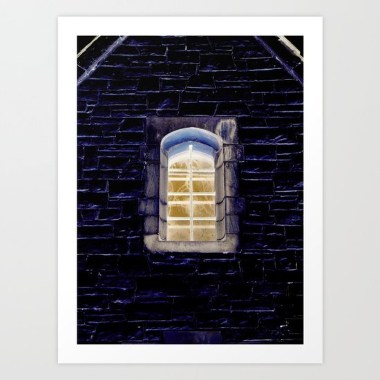 Keep One Eye Open at Night Art Print