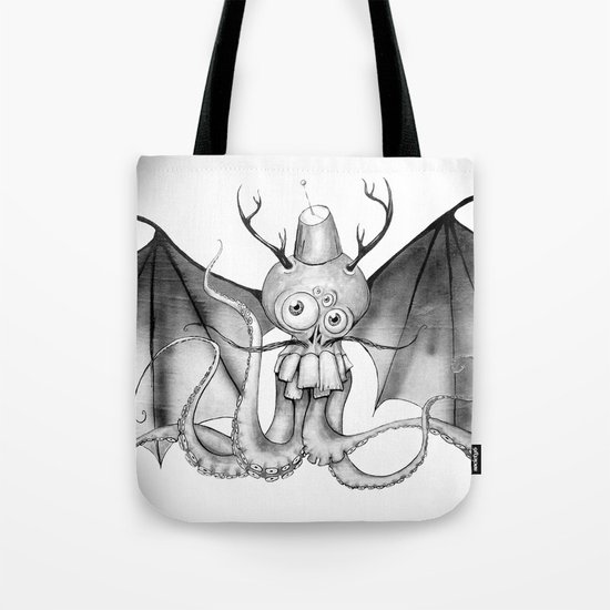 MonoChro-Monster Tote Bag