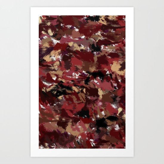 Leafs of Fall Art Print