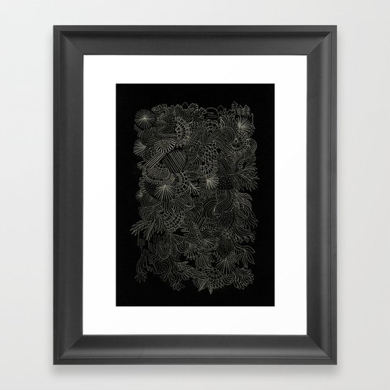 Night time Framed Art Print