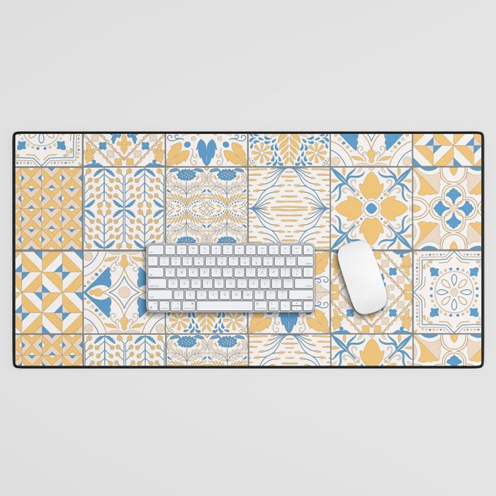 South Dream Tiles Desk Mat