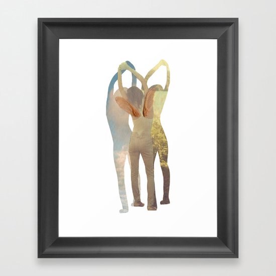 Absorbed Elements Framed Art Print
