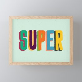 Super Framed Mini Art Print