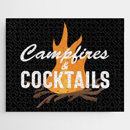 Campfires And Cocktails Jigsaw Puzzle