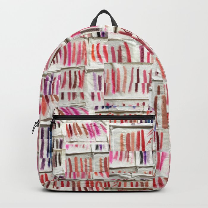 Lipstick Swatches Backpack