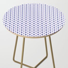 Tiny Droplets Pattern in Very Peri Side Table