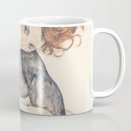 Egon Schiele [] Seated woman with legs drawn up Coffee Mug