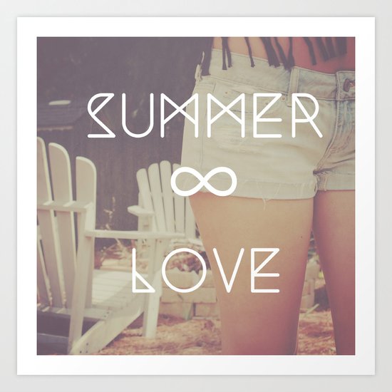 summer love Art Print