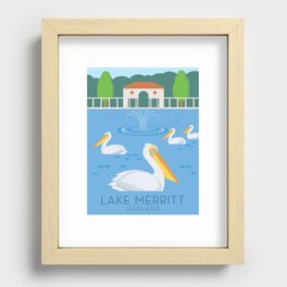 Lake Merritt - Oakland Recessed Framed Print