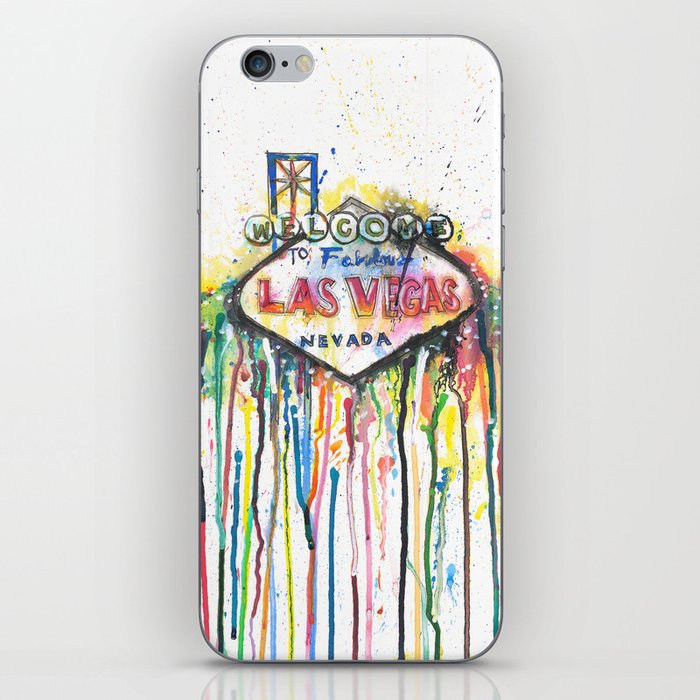 Las Vegas Neon Jungle iPhone Skin