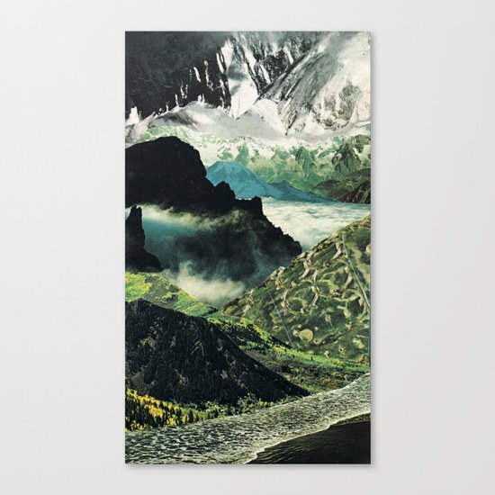 Birds Forget How to Land (2) Canvas Print