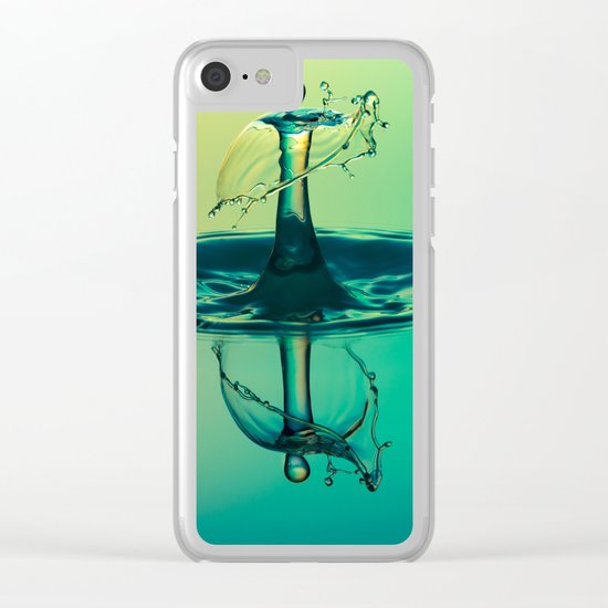 drop of water Clear iPhone Case