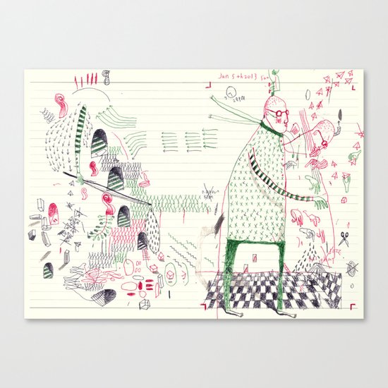 Musician Canvas Print