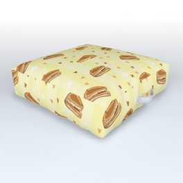 Say cheese grilled cheese Outdoor Floor Cushion