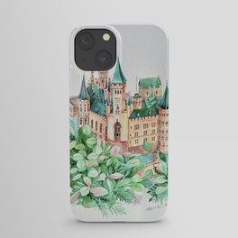 Botanical Castle iPhone Case
