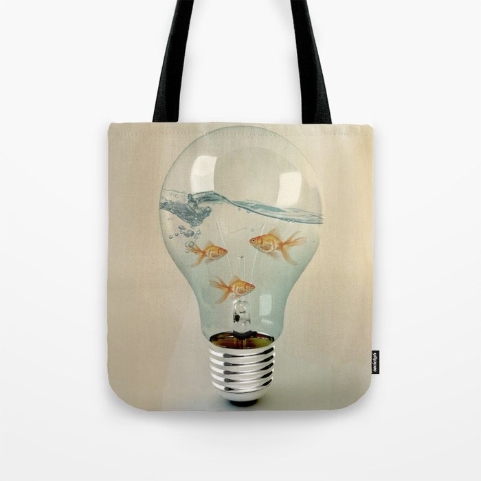 ideas and goldfish 03 Tote Bag
