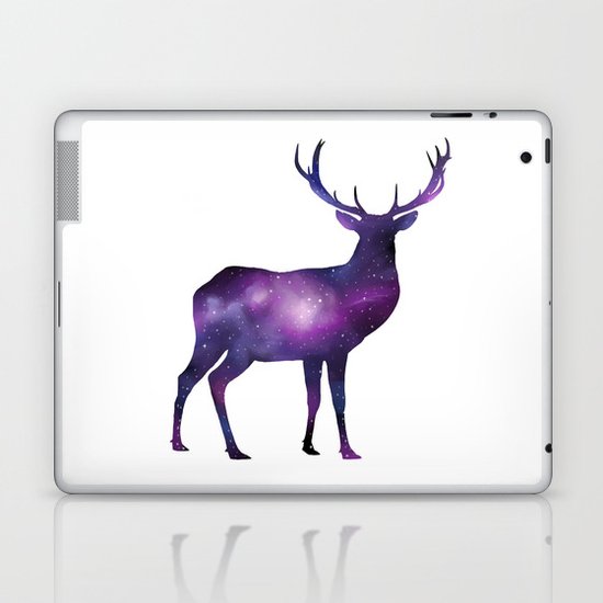 Space Deer Laptop & iPad Skin