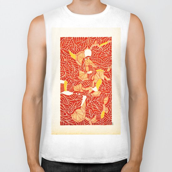 - strange drma - Biker Tank