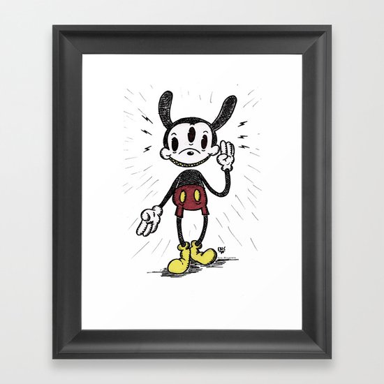 the Wisdom in you Framed Art Print