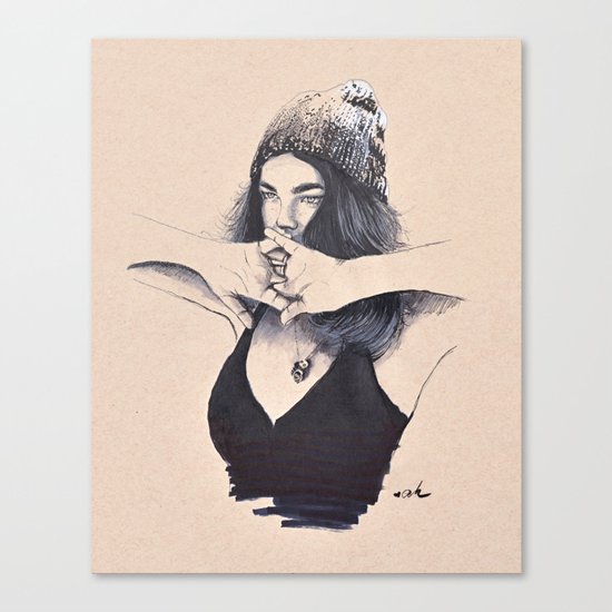 Hot N Cold Canvas Print
