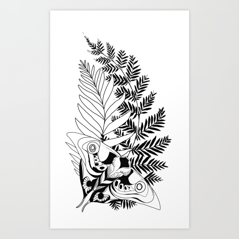 Evolution The Last Of Us 2 Tattoo Ellie Art Print By Dielissart Society6