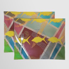Delightful Yellowtail Placemat
