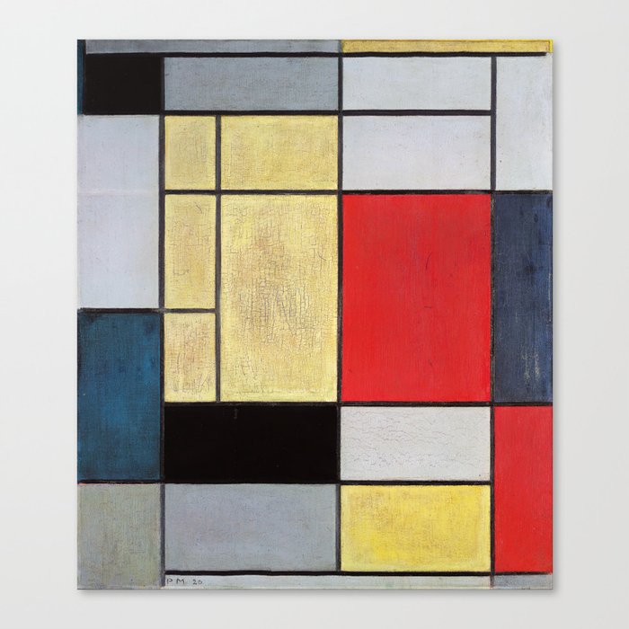 Piet Mondrian (Dutch, 1872-1944) - Composition I - Date: 1920 - Style ...