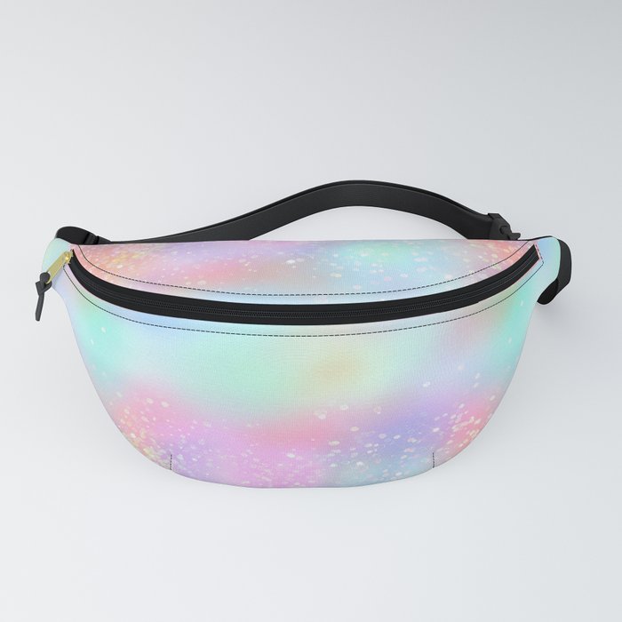 Pretty Rainbow Holographic Glitter Fanny Pack