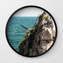 Stairway to nowhere Wall Clock