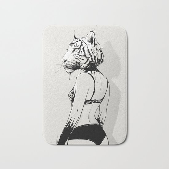 Bloody Tigress Bath Mat