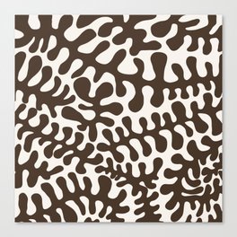 Henri Matisse cut outs seaweed plants pattern 1 Canvas Print