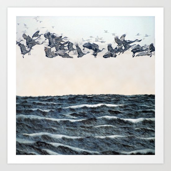 Old men should be explorers Art Print