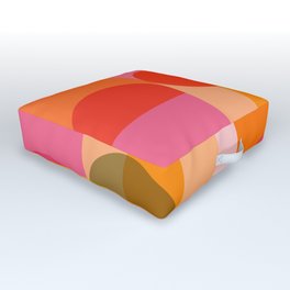 Ping Pong - brights Outdoor Floor Cushion