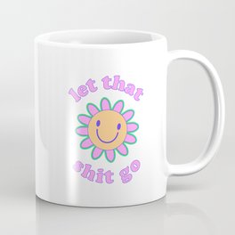 Hippie Flower Smile Coffee Mug